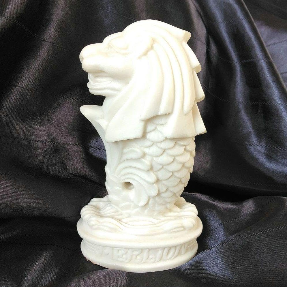 Amazon.co.jp: マーライオン 像 置物 シンガポール 大きめ 高さ 13.5cm