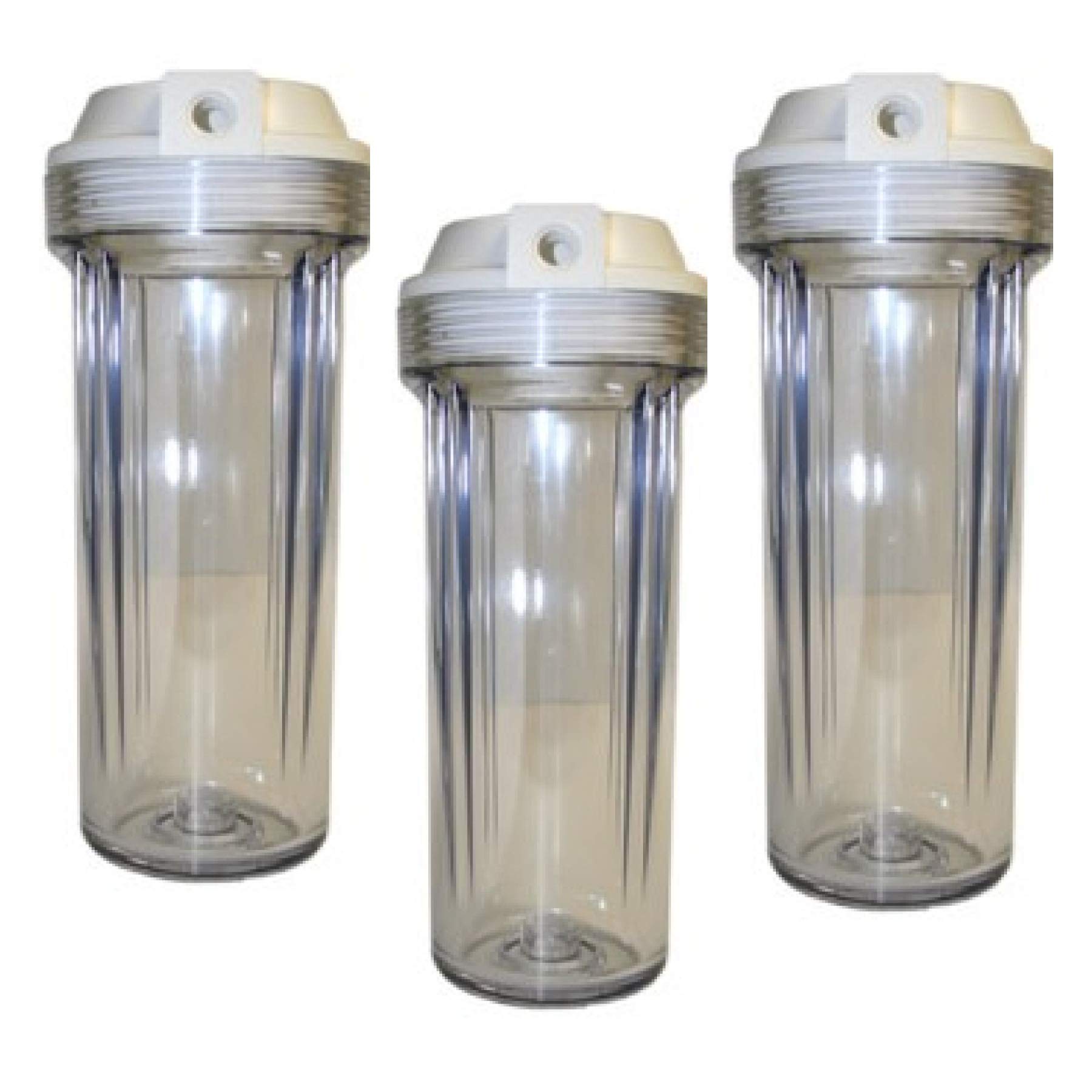 Fountainhead 3 Standard Clear Housings Flat Top for 2.5X10