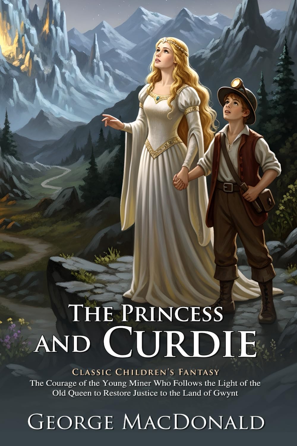 The Princess and Curdie: A Classic Fantasy Tale of Courage and Wisdom: A Classic Fantasy Adventure for Curious Young Readers – Illustrated Edition with Author Biography and Modern Literary Critiques