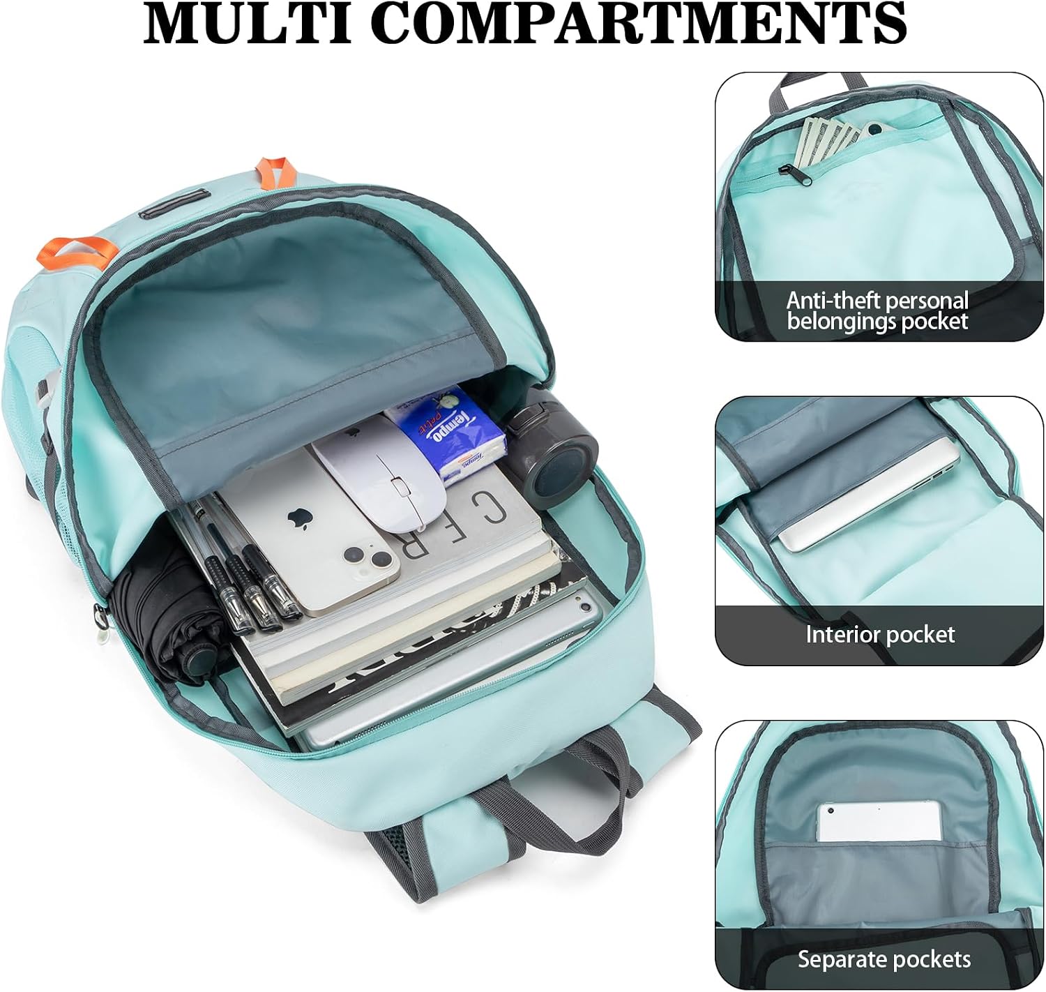 BAGPARKK 35L Ultra Lightweight Foldable Packable Hiking Backpack image 2