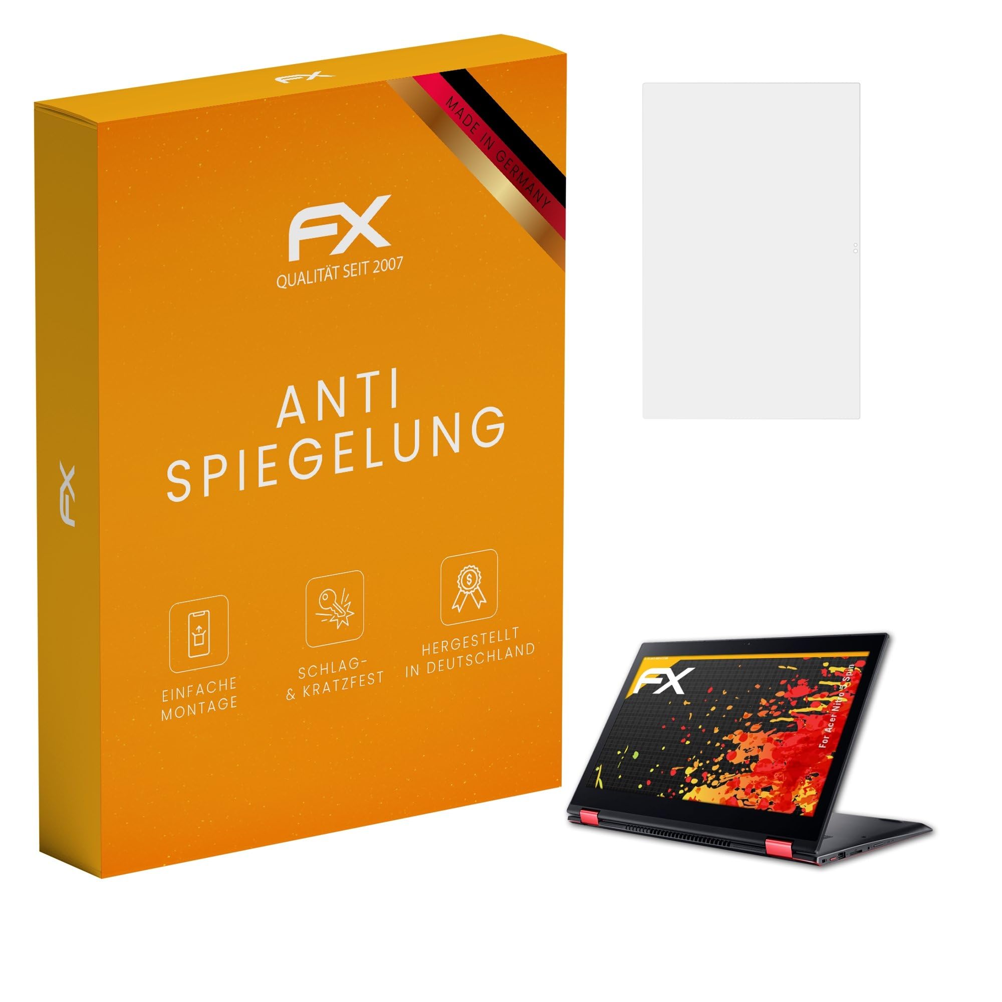 AtFoliX 3x Screen Protection Film For Acer Sospiro A62 Lite Matt&shockproof | UK - View #10