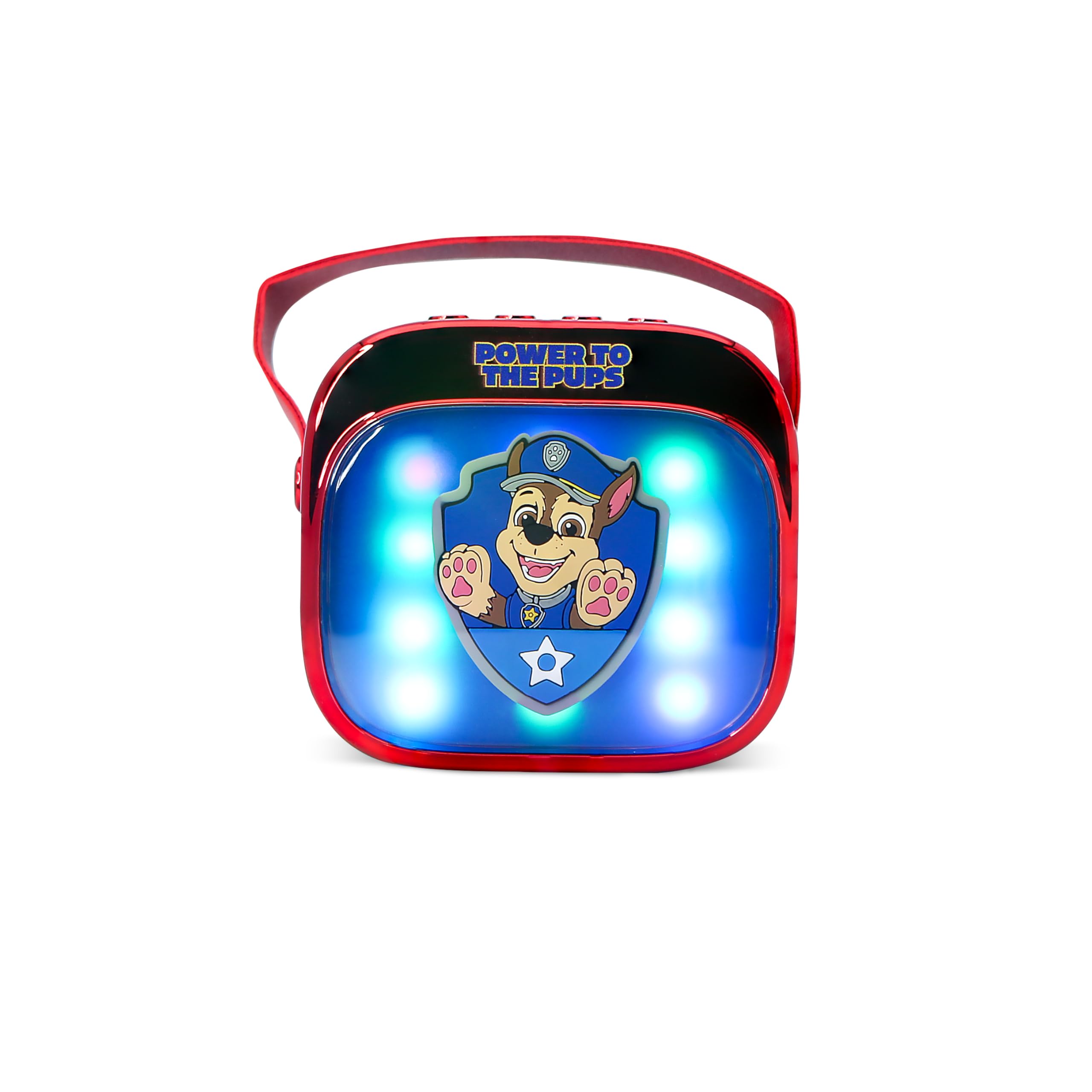 Psi Patrol Popsing LED Light up bezprzewodowy głośnik do karaoke z mikrofonem