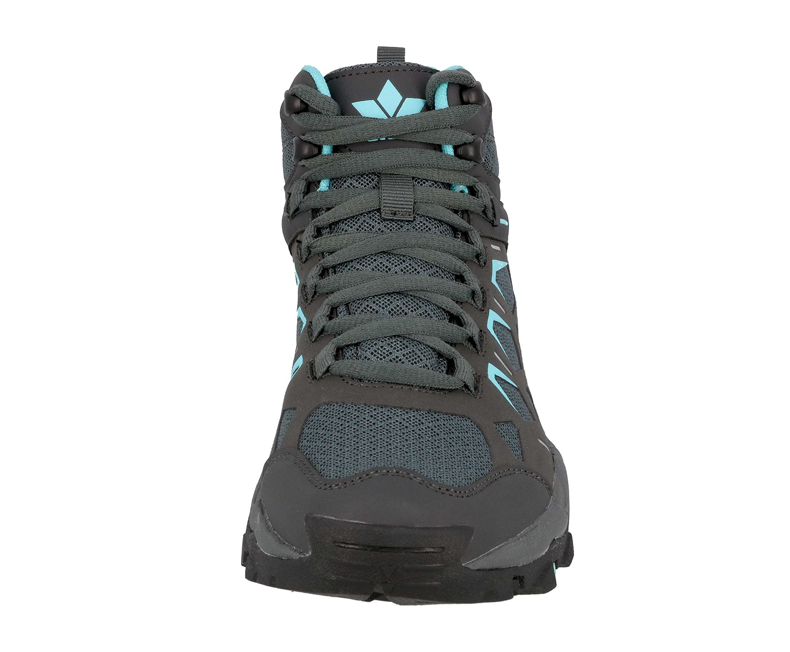 Lico Sierra High Damen Cross-Laufschuh, anthrazit/türkis, 38 EU