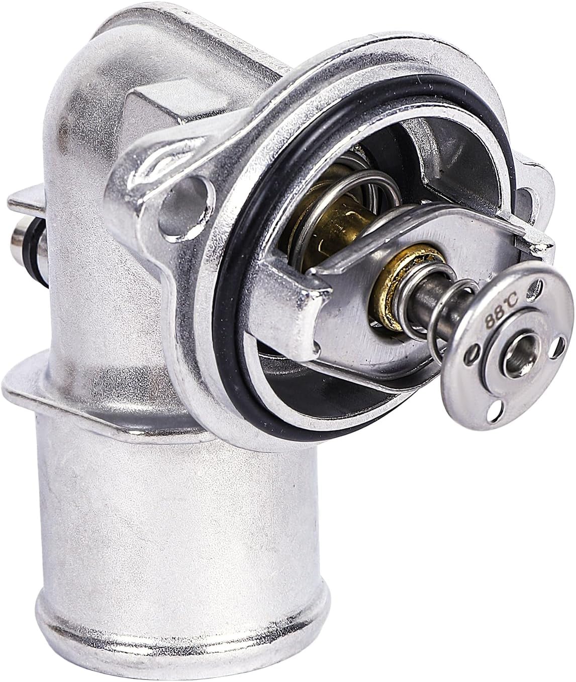 Thermostat Housing Compatible for 2014-2020 Jeep Grand Cherokee 2020-2023 Wrangler 2014-2023 RAM 1500 68253514AA