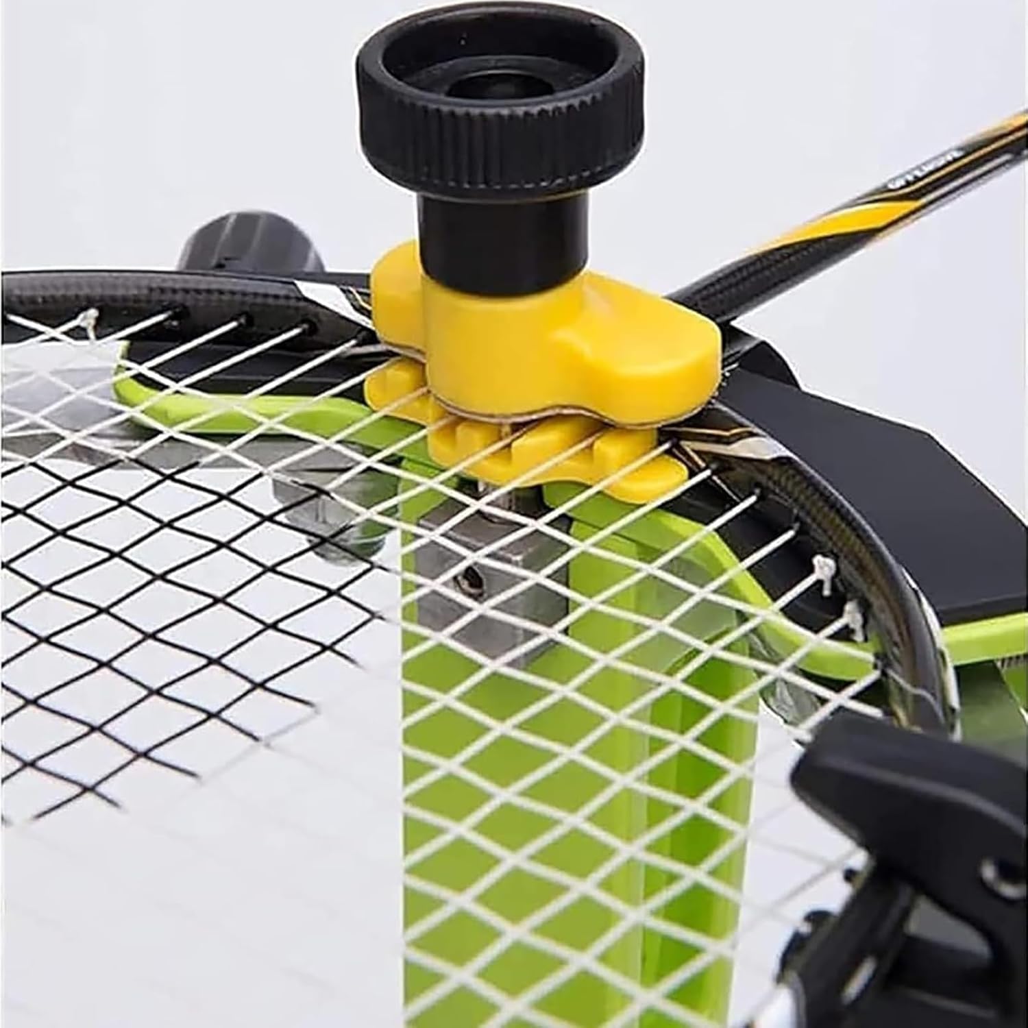 Badminton Racket Stringing Machine with Independent Wire Clamp and 360° Rotating Table - Perfect for DIY Tennis Enthusiasts