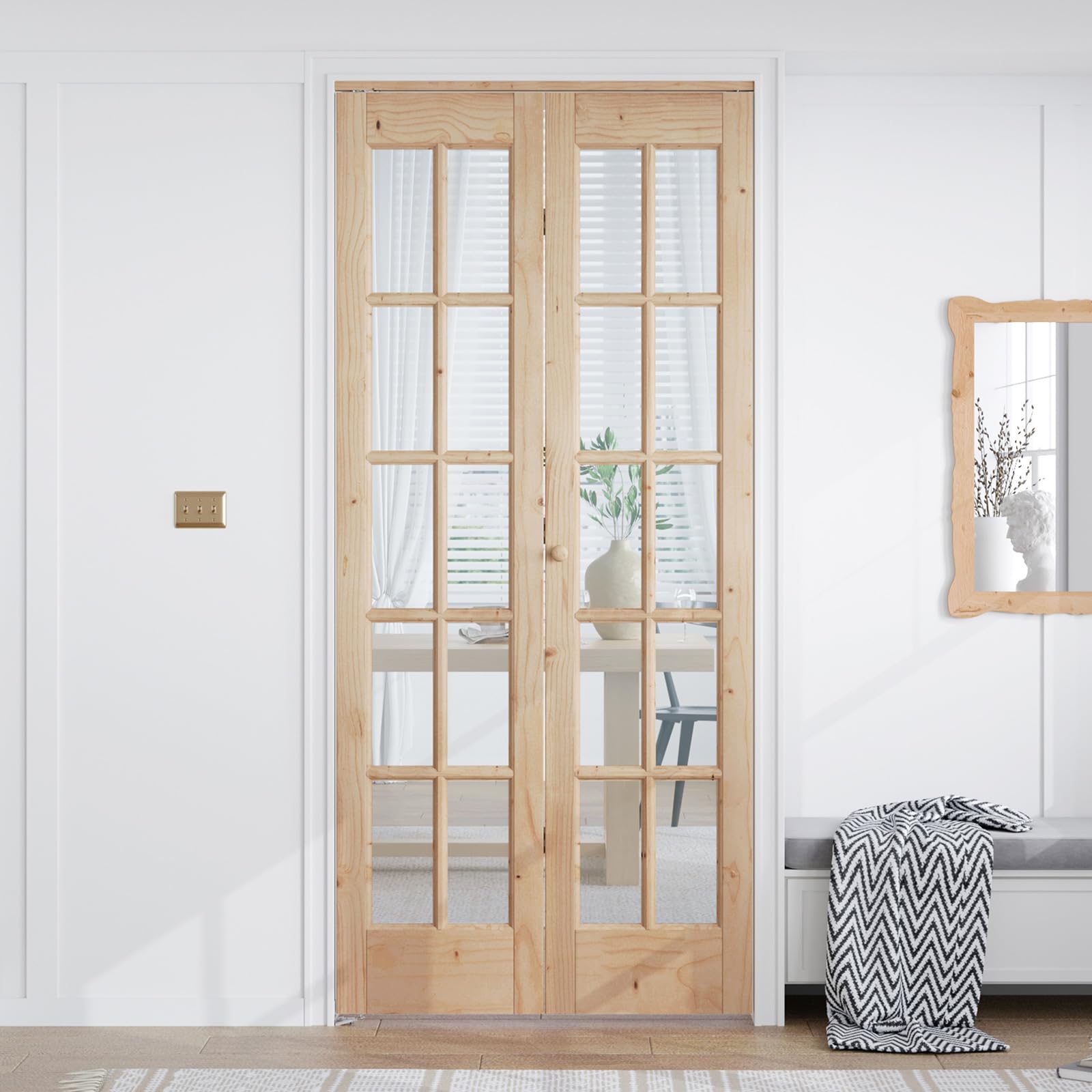 EaseLife French Glass Bifold