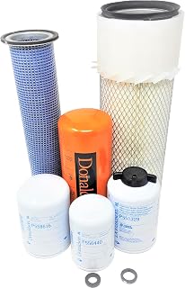 CFKIT Maintenance Filter Kit Compatible with CASE 450C Dozers w/Cummins 4B3.9 Eng.