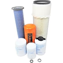 CFKIT Maintenance Filter Kit Compatible with CASE 450C Dozers w/Cummins 4B3.9 Eng.
