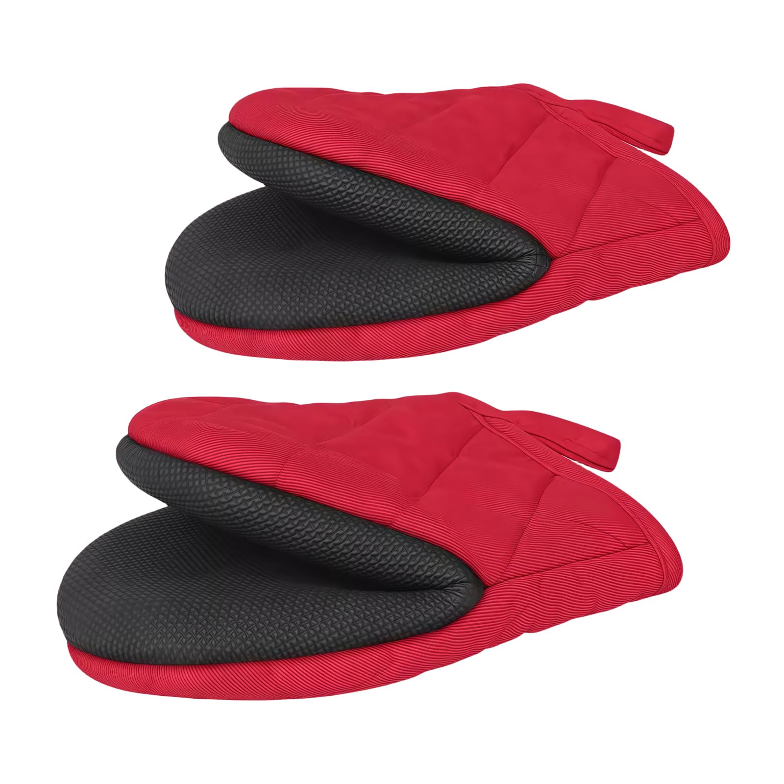 FACAILUO Oven Mitts Nonslip Silicone Grip Thermal Insulated Gloves for Baking Cooking Kitchen Accessories