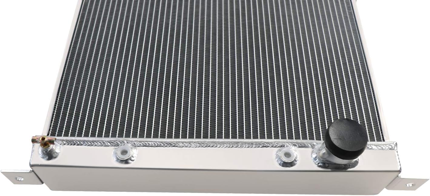4Row Aluminum Radiator For 1942-1948 Ford Mercury Coupe Sedan Deluxe Chevy V8