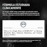 BURN-XT suplemento de pérdida de peso, quemador de grasa termogénico, supresor de apetito, y potenciador de energía, con quema grasa acetyl premium y L-carnitina, extracto de té verde y más, 60 píldoras naturales de dieta vegetarianas.