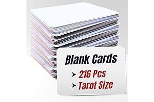 3.5" x 5" Multi-Purpose Blank Tarot Cards