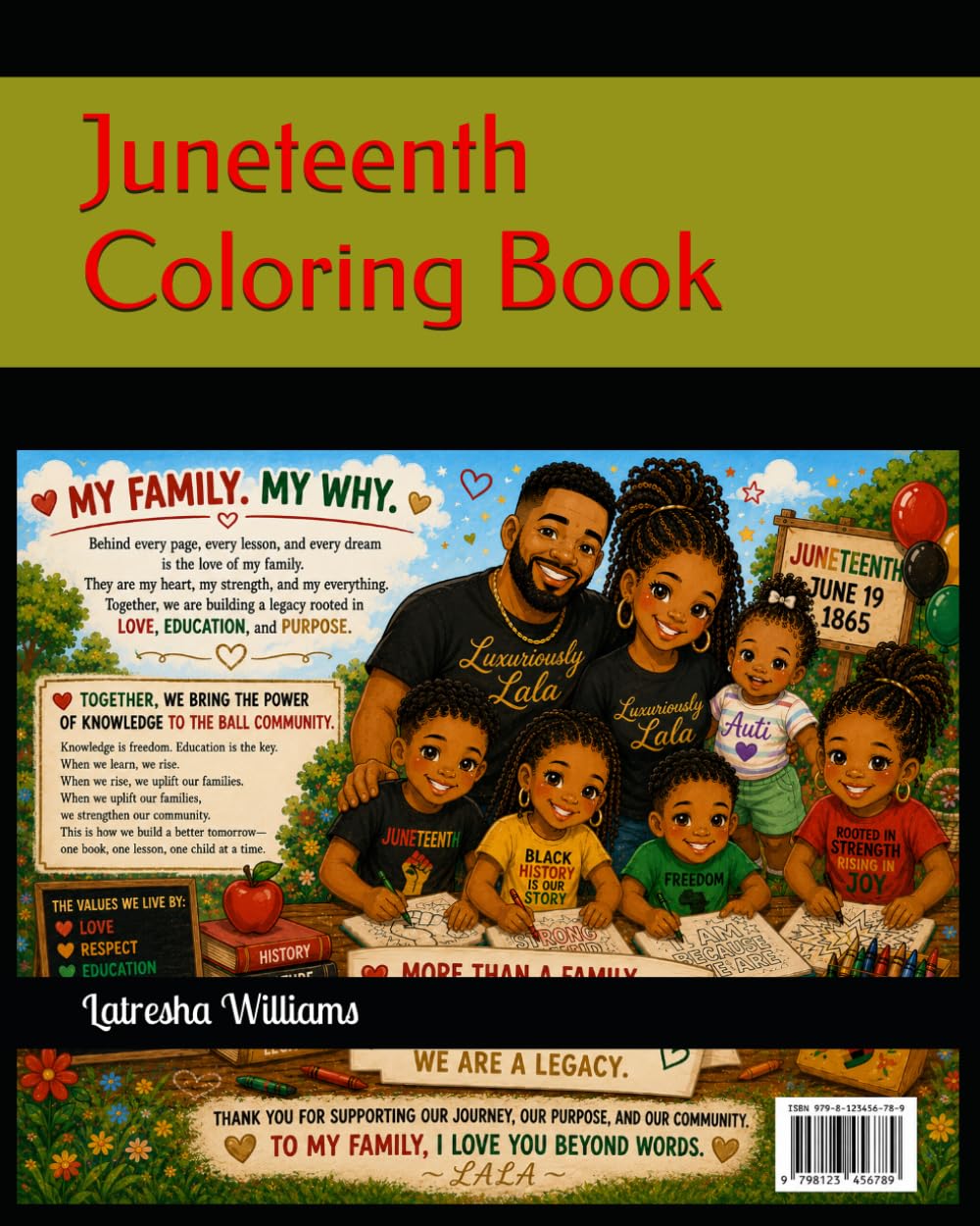 Juneteenth Coloring Book