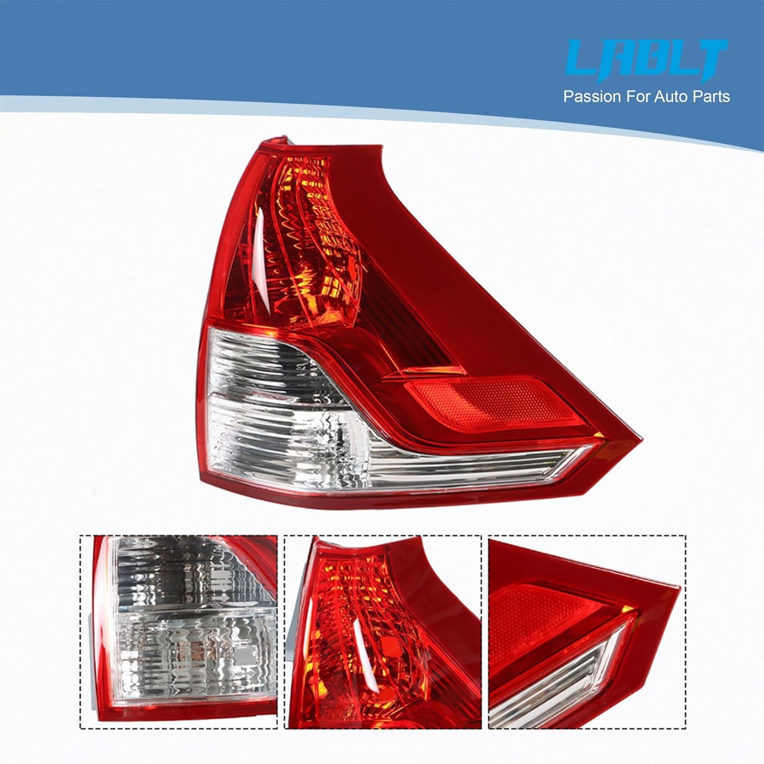 LABLT Passenger Right Side Tail Light Replacement for CRV 2012 2013 2014 Tail Lamp Replacement for 33550T0AH01