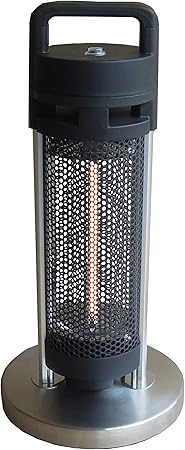 Review EnerG+ Infrared Electric Outdoor Heater – Portable (Under Table), Black (HEA-20960D-1)