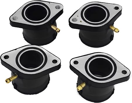 YAMAHA XJR400 4HM Carburetor Inmani Insulator Set of 4