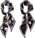 2PCS Hair Head Scarf Silk Feeling Long Satin Neck Satin Scarves for Handbag Cute Decoration Aesthetic Women 59 * 6.7''