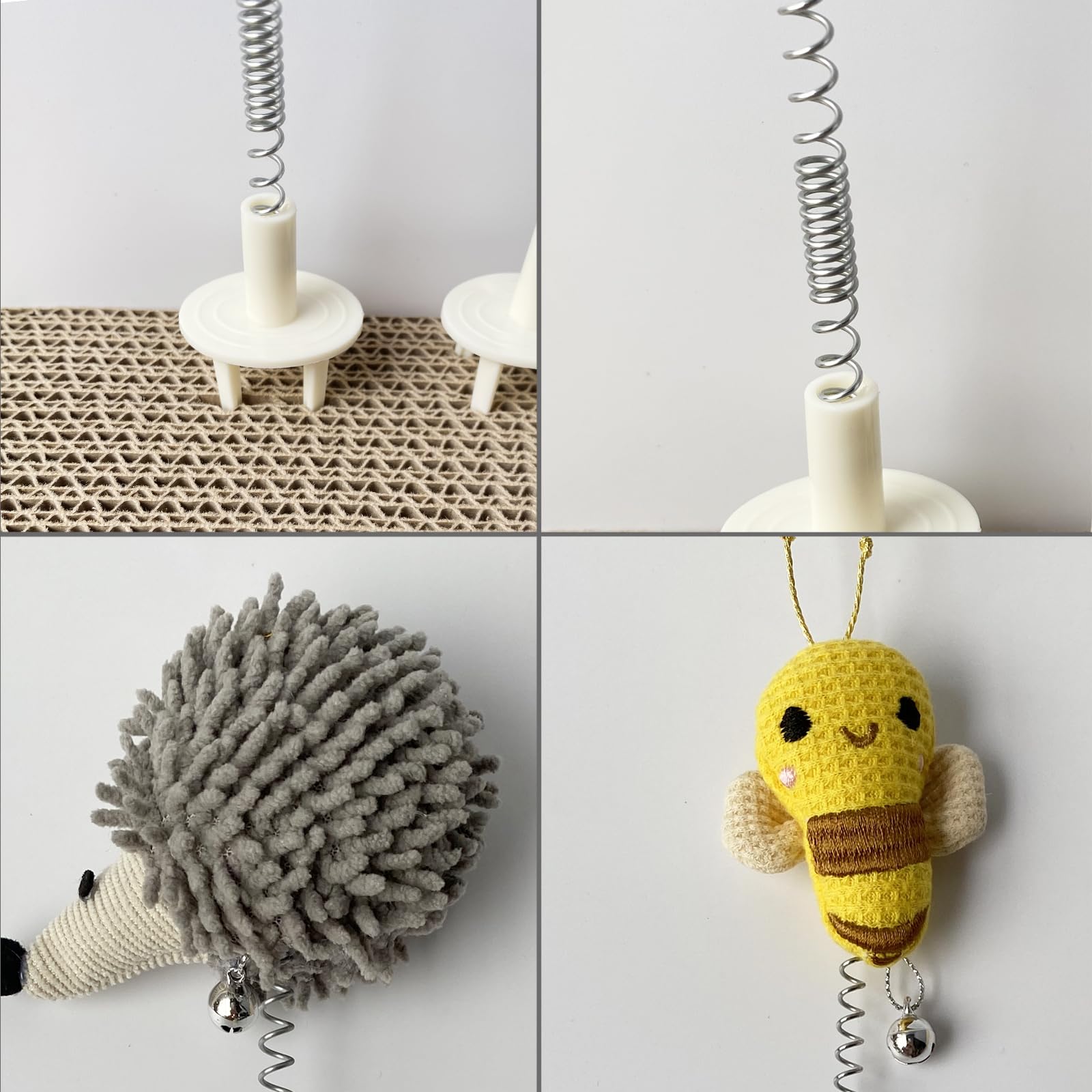 5 juguetes para gatos, varita de juguete para gatos, juguetes rascadores para gatos, complementos rascadores para gatos y juguetes divertidos para gatos, juguetes divertidos para gatos, gati