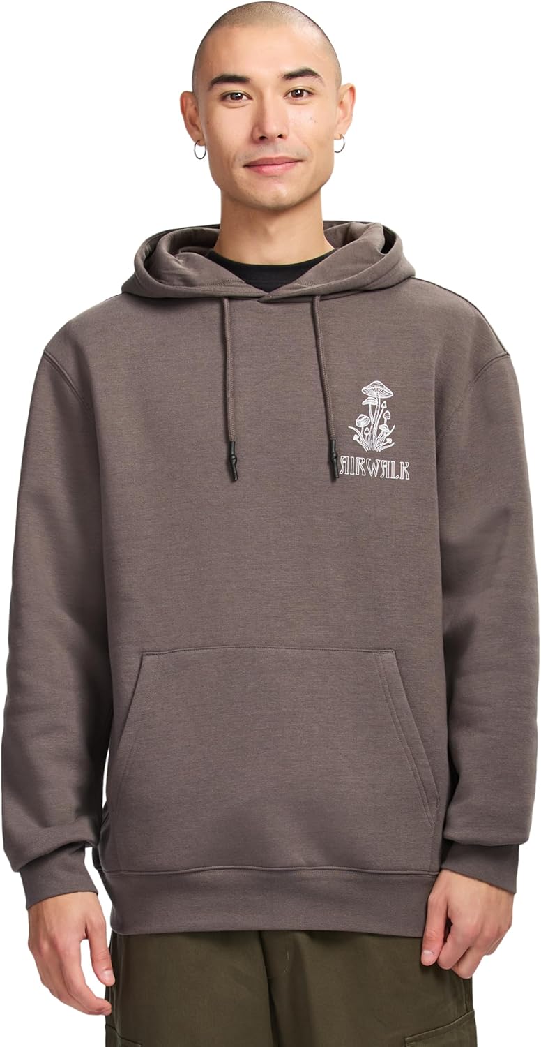 Airwalk Men's Fleece Graphic Hoodie