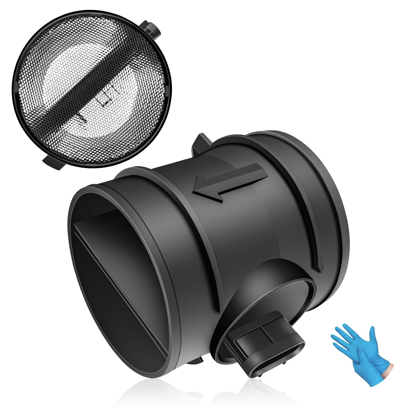 15900023 Mass Air Flow Sensor MAF Compatible with 2007-2009 Chevy Silverado 1500/2500/3500, GMC Sierra 1500/2500/3500, Avalanche/Suburban/Yukon &