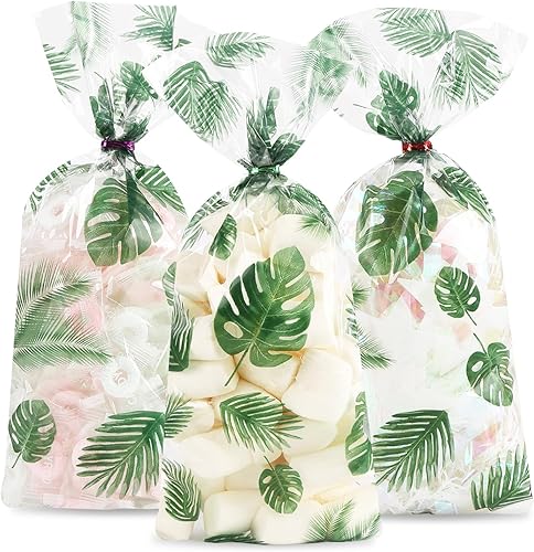 Miniatura 32 de 100 bolsas de celofán de 10 x 13 pulgadas, bolsas de celofán transparente autosellantes para envolver regalos, embalaje de dulces, postres