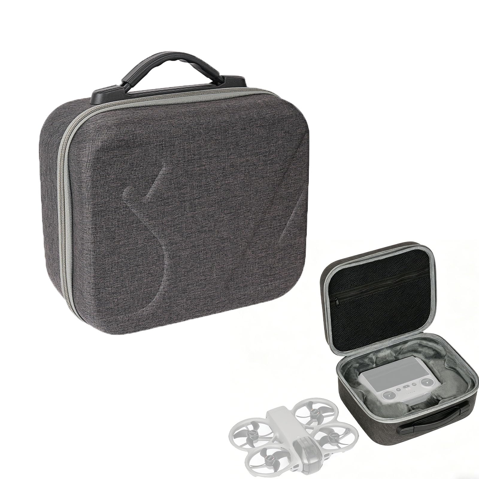 Futerał transportowy do DJI Avata 360 Fly More Combo twarda torba do przechowywania dla DJI RC 2 pokrowiec wodoodporny futerał ochronny zapobiegający upadkowi odporny na zarysowania, Mini
