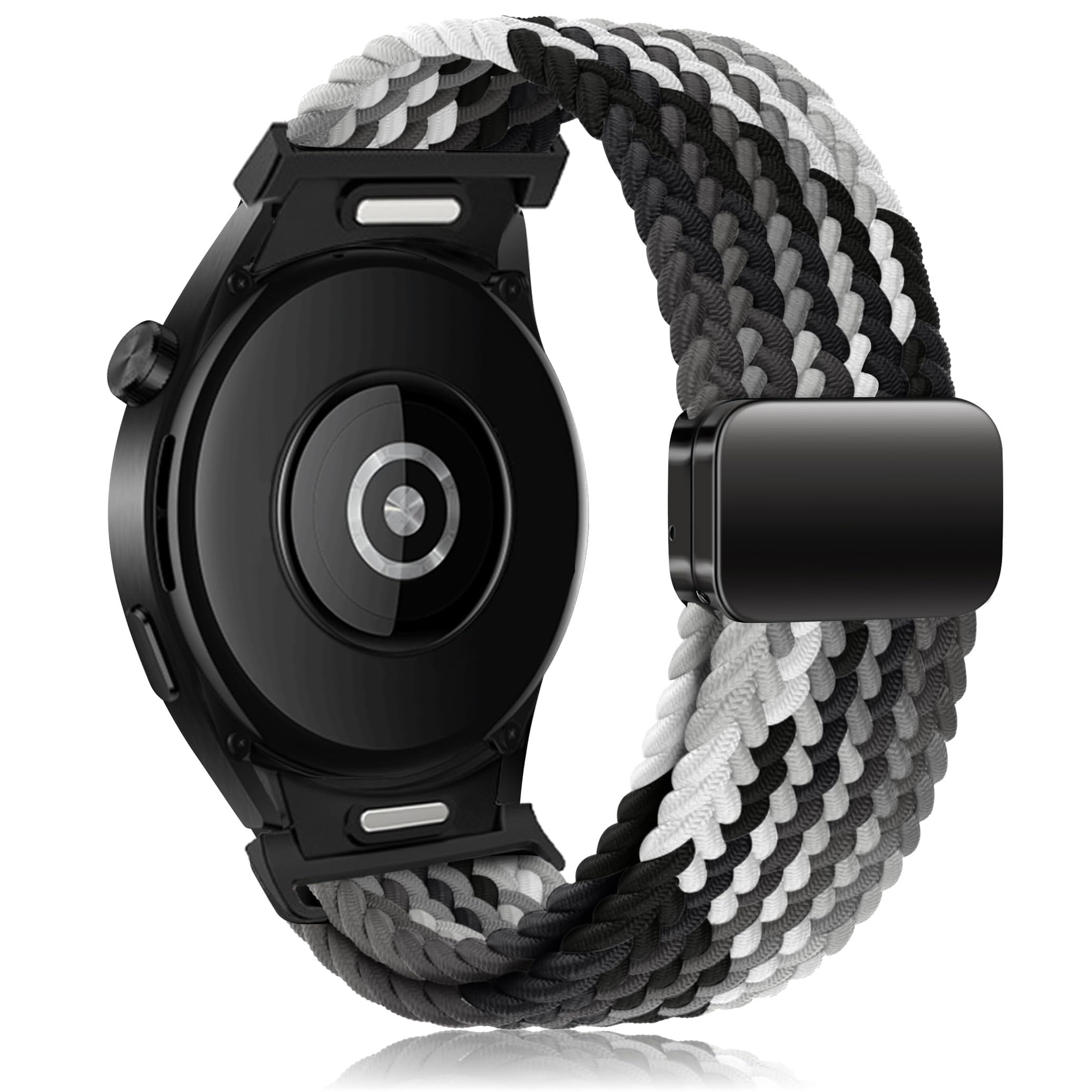 Magnetic Braided Solo Loop for Samsung Galaxy Watch 4/5/6 Strap 40mm 44mm/5 pro 45mm/6 Classic 43mm 47mm,20mm One Click Stretchy Nylon Sport Strap for Samsung Watch 4 Classic Strap 46mm 42mm Men Women (B0D46K8B45) Amazon Price History, Amazon Price Tracker