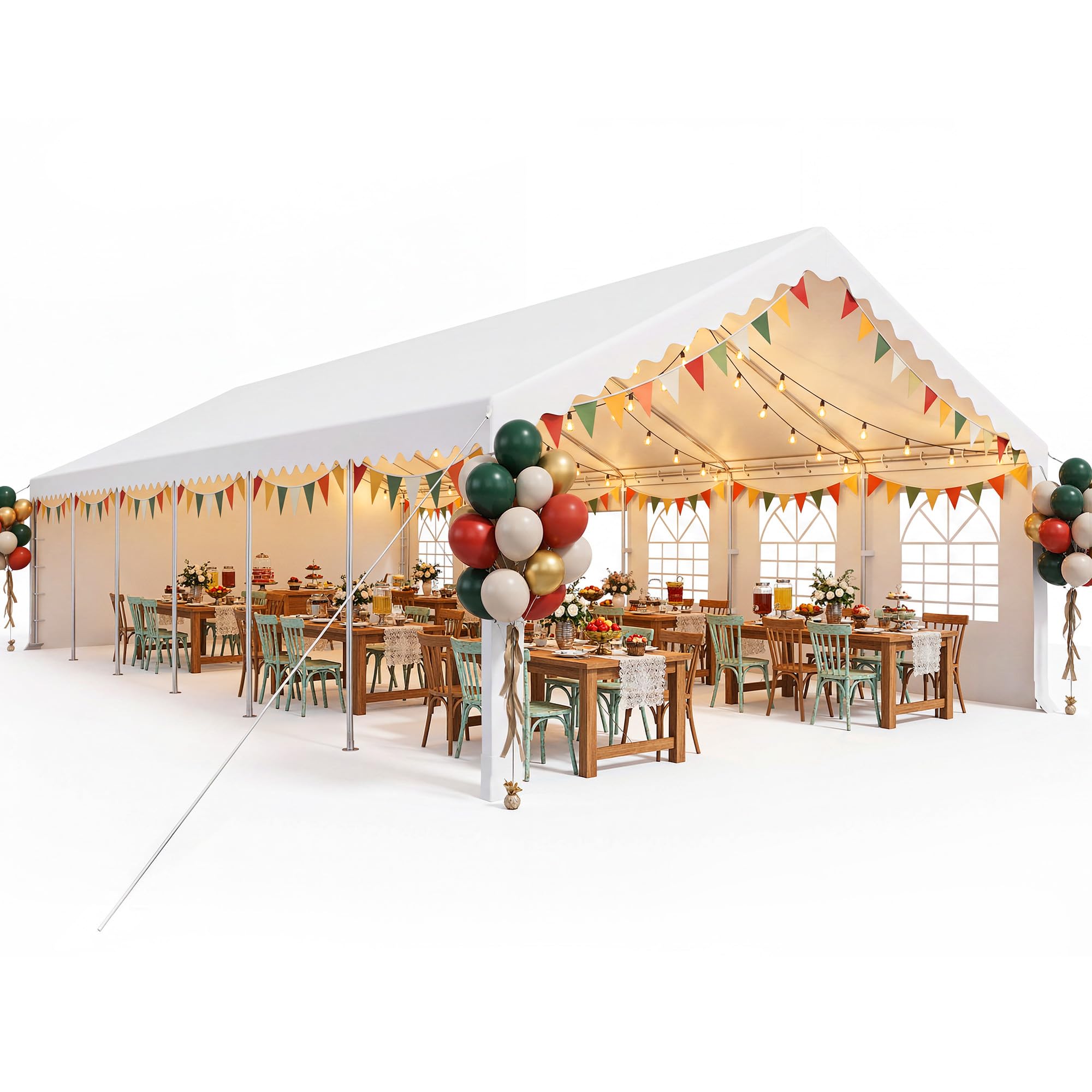 Photo 1 of YITAHOME 20x40FT Party Tent Heavy Duty Wedding Canopy