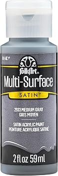 FolkArt 2933 Multi Surface Acrylic Steel Paint, Multicolor