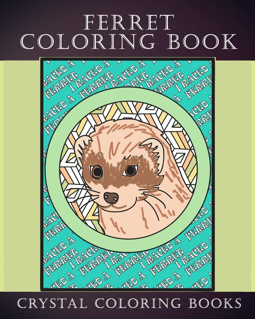 Ferret Coloring Book: 30 Hand Drawn Ferret Drawings. If You Love Ferrets Or Know Someone That Does Then this Is The Perfect Coloring Book Or Gift.: 23 (Animals)