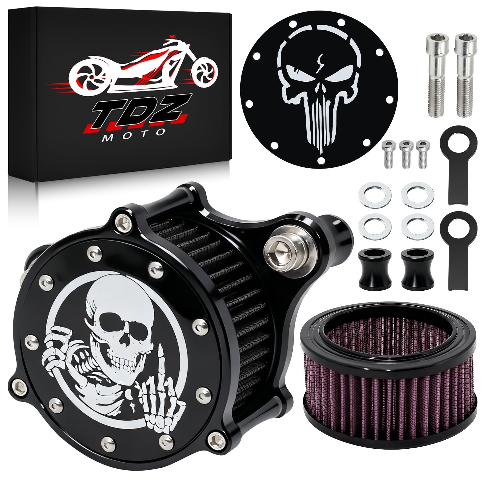 Amazon.com: TDZ 2PC Air Cleaner Intake Filter Kit for 2004-2022