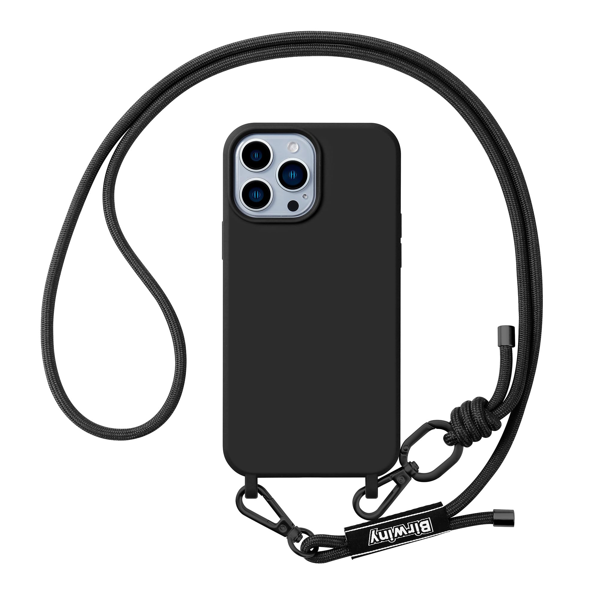 Amazon.co.jp: Birwiny iPhone 14 Proケース ストラップ付き ハンズ 