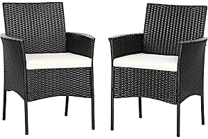 StyleWell Rattan Wicker Dining Chairs – Outdoor Durability and Comfort