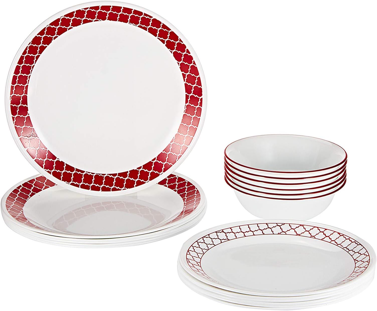 c/trelis dinner set 18pc 1130931- White