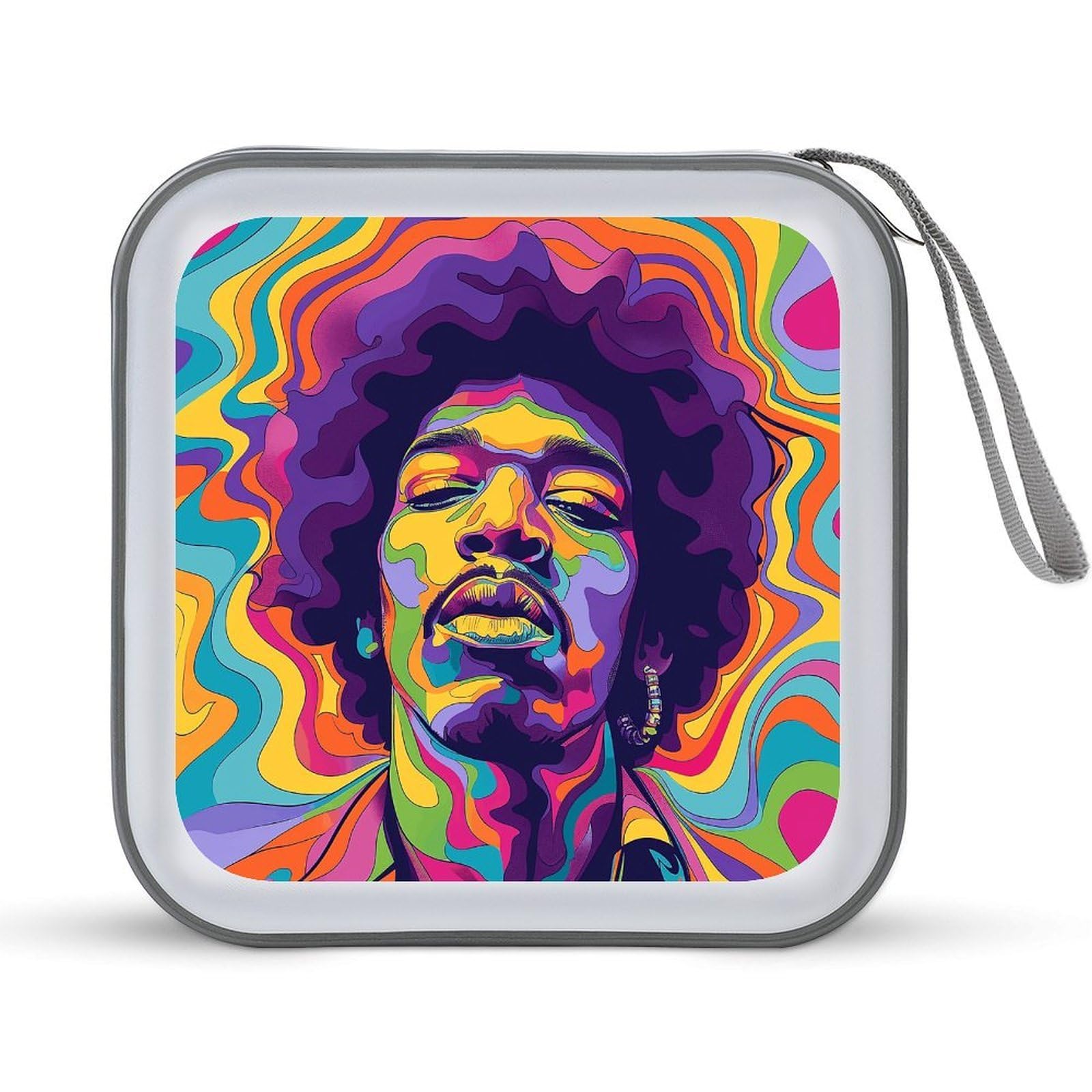 Étui pour CD et DVD 40 pièces en plastique rigide au design pop art rétro unique