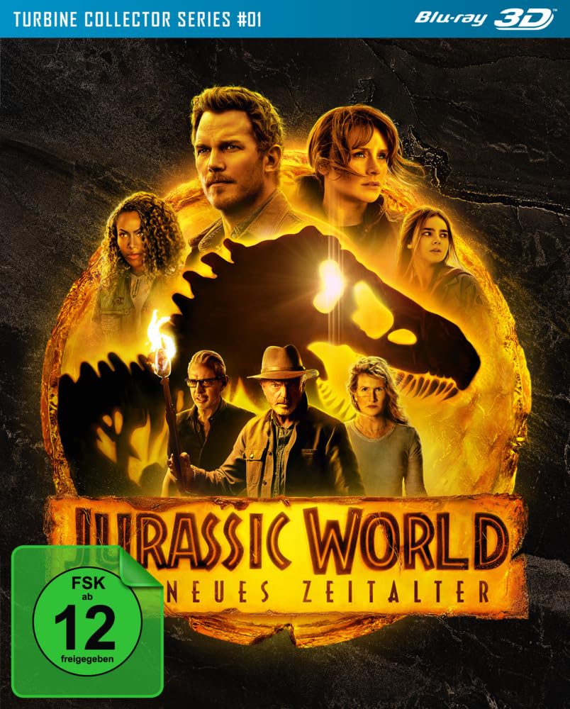 Jurassic World 3D Blu-ray Turbine Collector Series #01