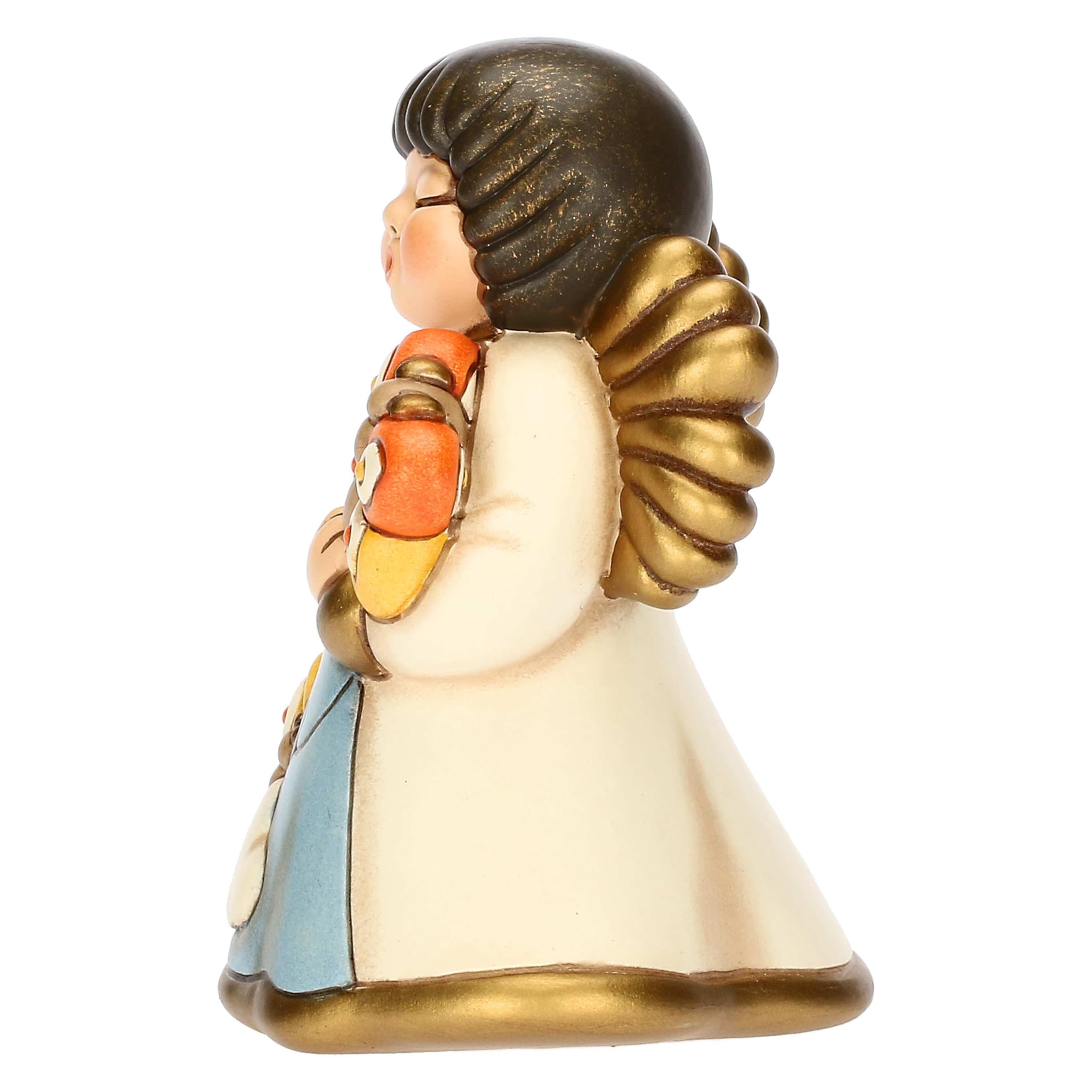 THUN, Angelo Limited Edition 2024 in Ceramica Decorata a Mano, Versione Piccola, 9.1 x 7.8 x 11.5 cm h