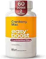 Cranberry Max Easy Boost Proantocianidinas 37,5mg 60 Caps