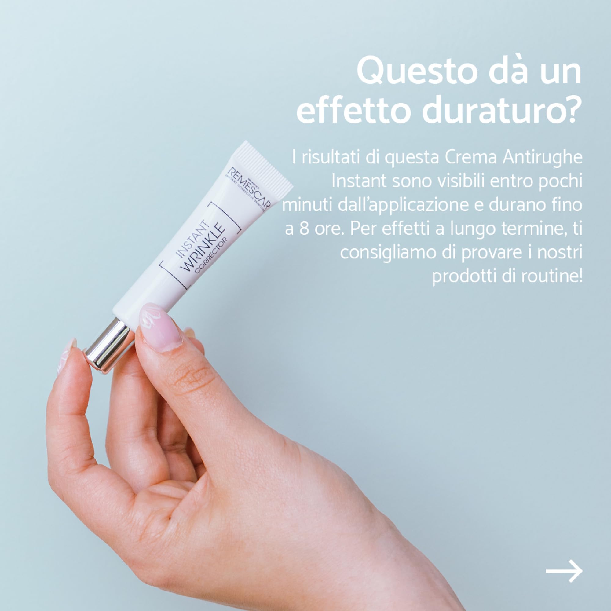 Remescar Borse e Occhiaie + Palpebre Cadenti – Duo Contorno Occhi ad Effetto Immediato – Riduce Borse, Occhiaie e Palpebre Cadenti – Trattamento Uomo e Donna – 2 x 8 ml