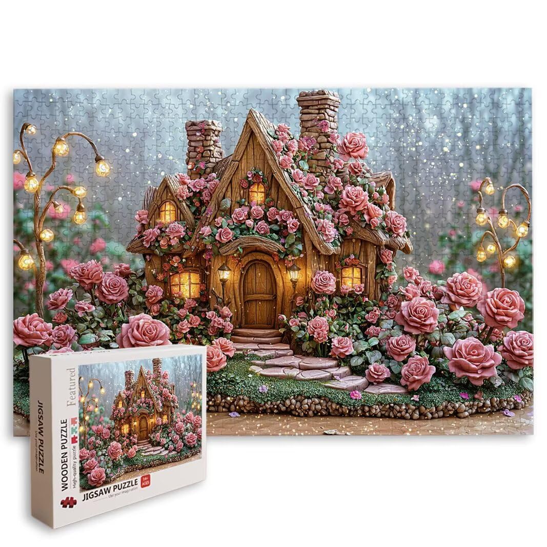 Puzzle dla dorosłych 5000, puzzle ogrodowe dla dorosłych, prezent -8903
