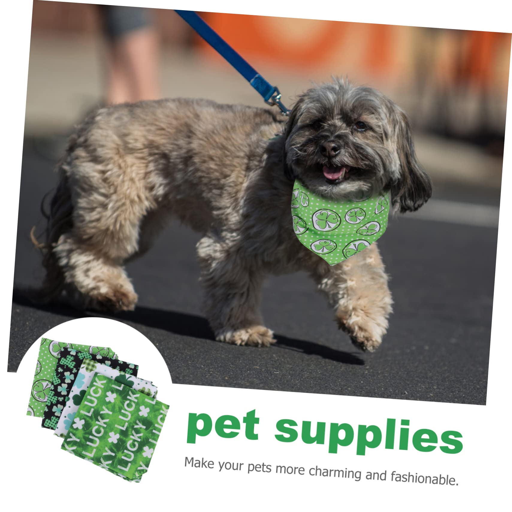 BESPORTBLE 12piezas Bufanda Creativa para Mascotas Bandana Ligera y Duradera para Perros y Gatos Accesorio para Fiestas Bodas y Uso Diario Diseño Divertido y Moderno para Fotografía y