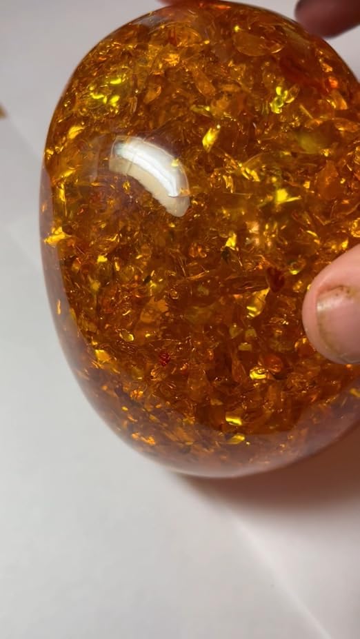 Amazon.com: Reconstituted Amber Skull Elevates Your Mood 5395