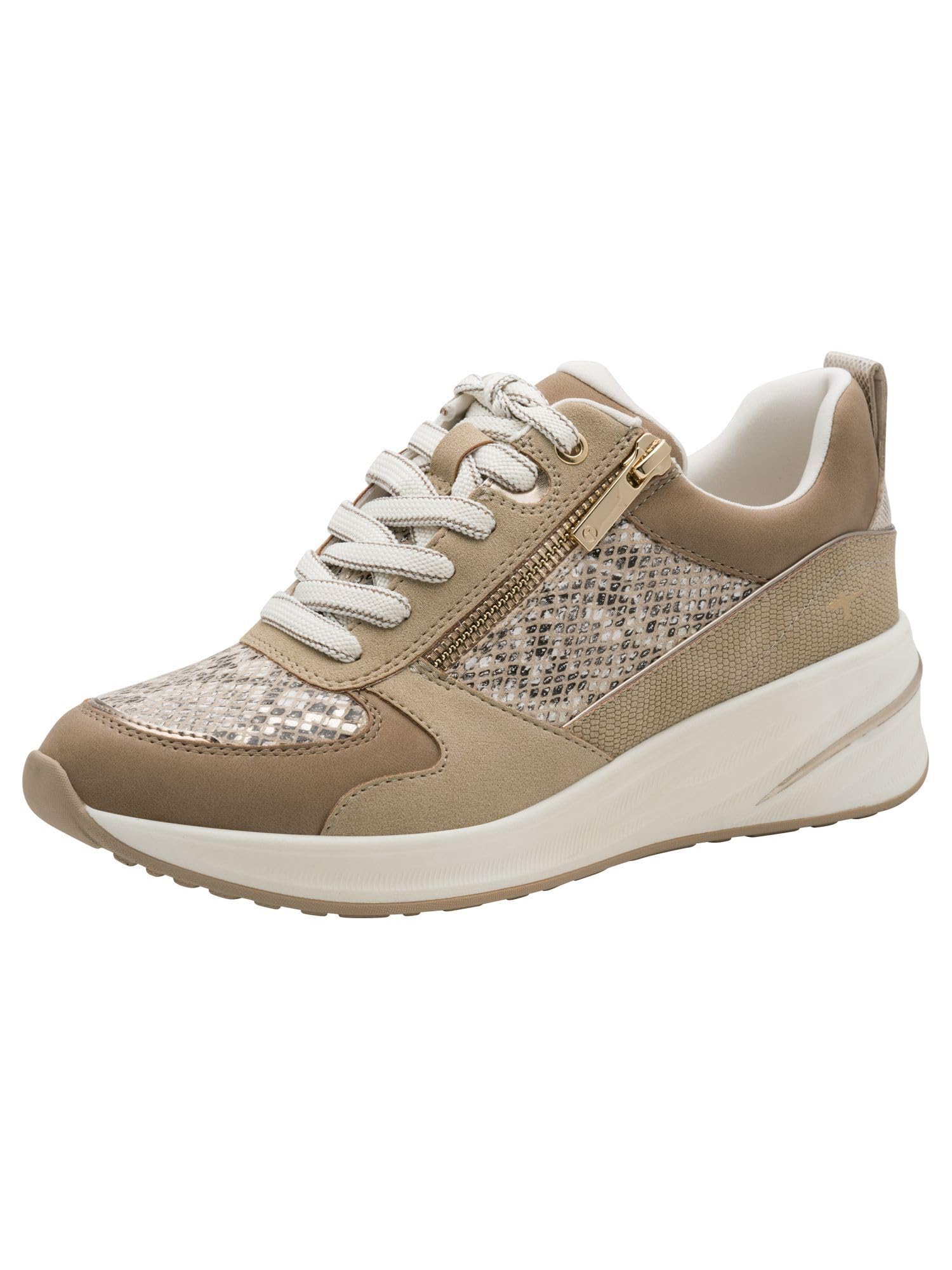 Tamaris Women's Beige Sneakers 1-23754-45