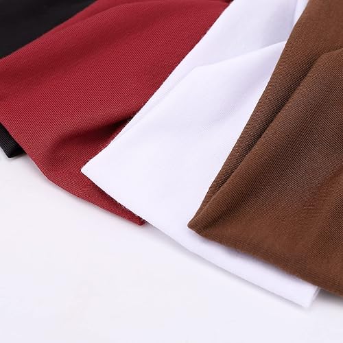 Miniatura 5 de DRESHOW Diademas para mujeres y niñas, diadema vintage anudada, bandas cruzadas para el cabello, accesorios