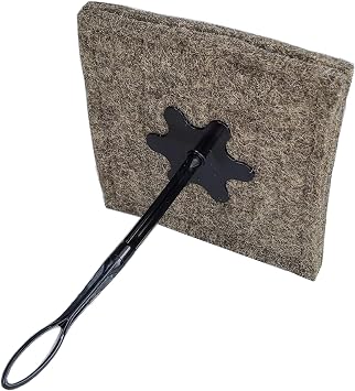Flueblocker for 12"X12" Square Chimney Flue - Chimney Sheep Fireplace Draft Stopper Replacement Damper Fireplace Plug - Better Than Inflatable Pillow or Balloon - Save Energy Block Odor & Debris