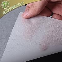 Vista 6 de 120 hojas de papel pergamino, papel de hornear de pergamino sin blanquear precortado de 8 x 12 pulgadas para freidora de aire, horno, utensilios