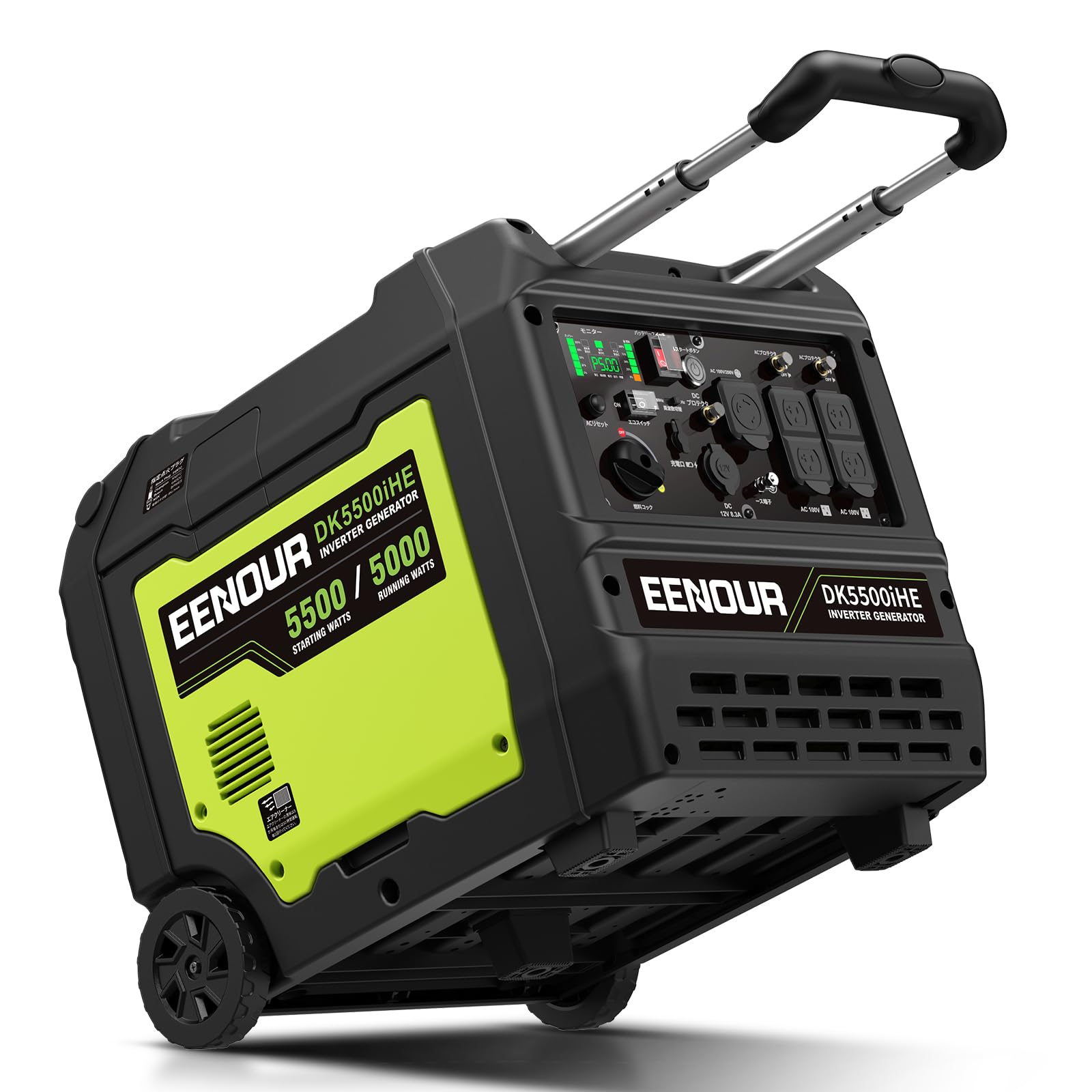 Amazon | EENOUR インバーター発電機 DK5500iHE 定格出力5kVA 単相100V