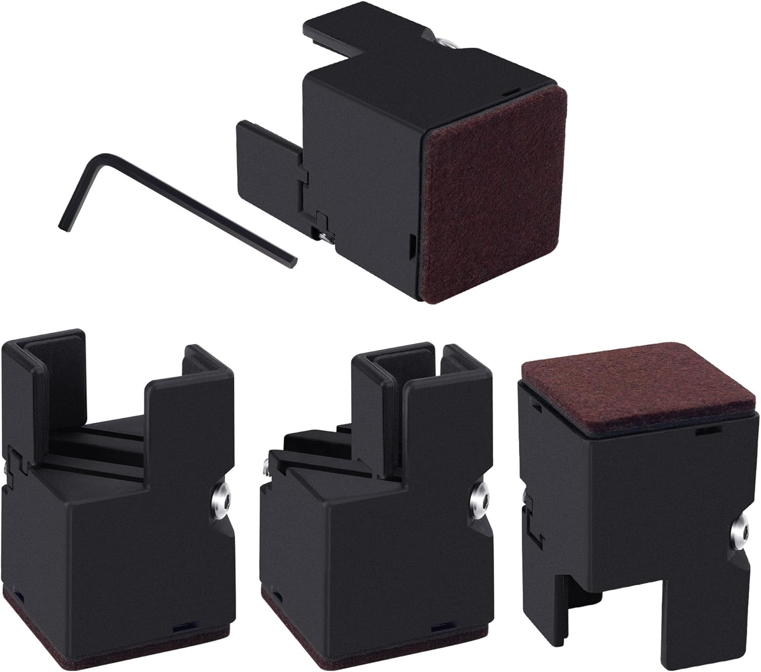 Amazon.com: LAHAQIQI Furniture Risers 2 Inches Heavy Duty Bed Furniture ...