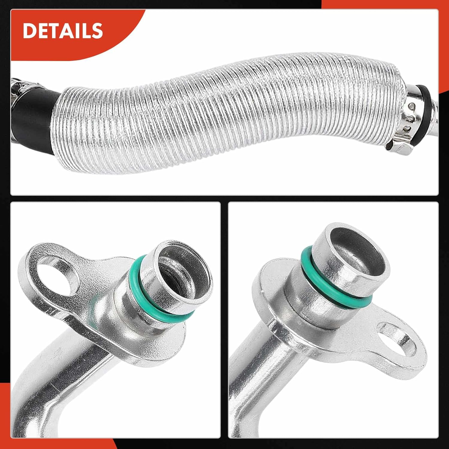 A-Premium Turbocharger Intercooler Hose Compatible with Mini Cooper 2014-2019, Cooper Clubman 2016-2019, Cooper Countryman 2017-2019 & BMW X1 2016-2019, X2 2018-2019