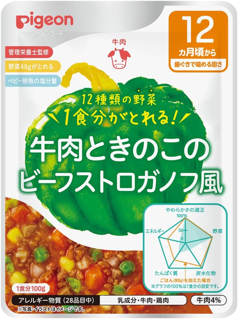 ピジョン ベビーフード 食育レシピ野菜 